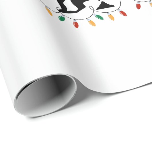 kerstpooping cadeaupapier (Rol Hoek)