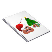 kerstpoos notitieboek (Rechterzijde)