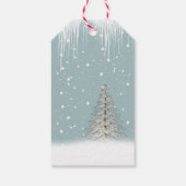 Kerstpootgezin Beren cadeautjes Labels Cadeaulabel (Achterkant)