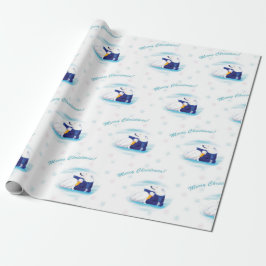 Kerstpootpapier voor Beren Cadeaupapier