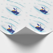 Kerstpootpapier voor Beren Cadeaupapier (Hoek)