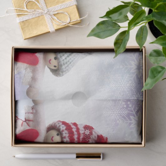 kerstpoppetpapier tissuepapier (Geschenk)