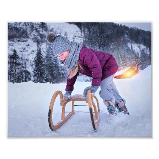 kerstportret Aanpassing Sjabloon Lijst IT Foto Afdruk (Voorkant)