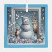 Kerstportret Ornament (Achterkant)