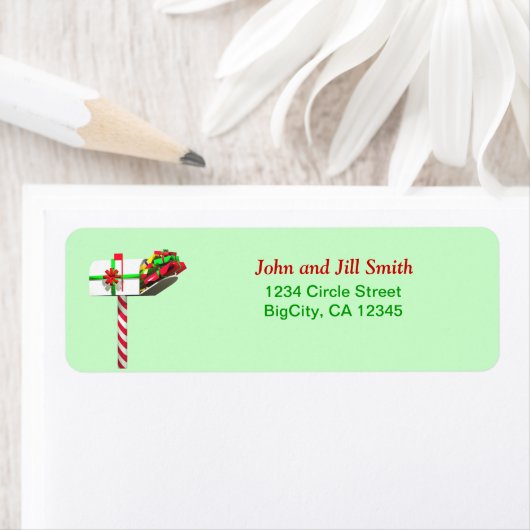 kerstpost etiket (Insitu)