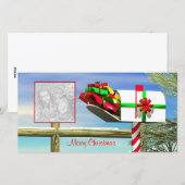 kerstpost feestdagenkaart (Voorkant / Achterkant)