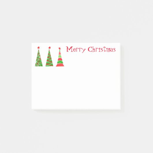 Kerstpost-it-Notes Post-it® Notes (Voorkant)