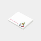 kerstpost met cadeau post-it® notes (Schuin)