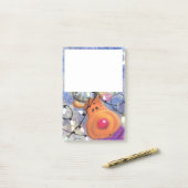 Kerstpost met Happy Reindeer Post-it® Notes (Op bureau)