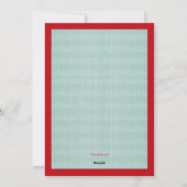 kerstpost  Wenskaart Feestdagenkaart (Achterkant)