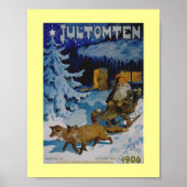  kerstPoster 1906 (Zweden) Poster (Voorkant)