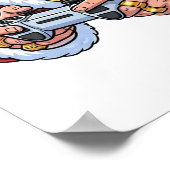 Kerstposter Poster (Hoek)
