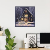 Kerstposter Poster (Thuiskantoor)