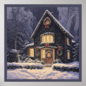 Kerstposter Poster (Voorkant)