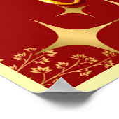 kerstposter poster (Hoek)