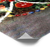  kerstPoster Retro Poster (Hoek)