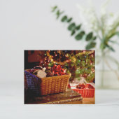 kerstpostkaart feestdagenkaart (Staand voorkant)