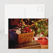 kerstpostkaart feestdagenkaart (Voorkant / Achterkant)