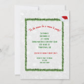 kerstpoststempel kaart (Achterkant)