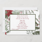 Kerstpot LUCK Avondmaal Uitnodiging (Achterkant)