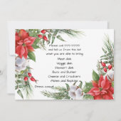 Kerstpot LUCK Avondmaal Uitnodiging (Achterkant)