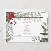 Kerstpot LUCK Avondmaal Uitnodiging (Achterkant)