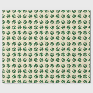 Kerstpoten Klassiek Groen Cadeaupapier