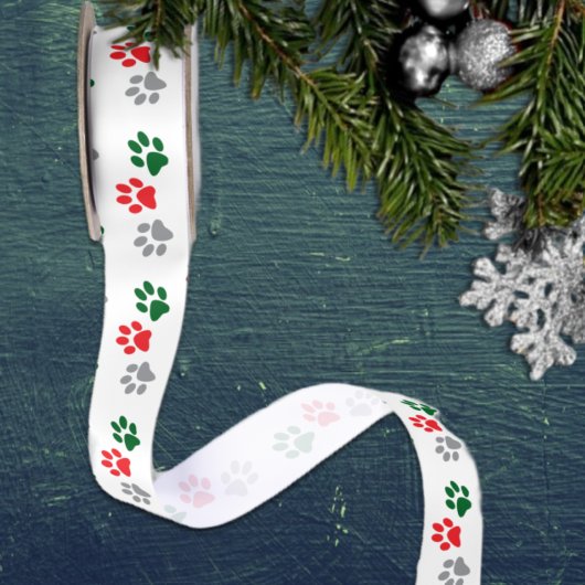 Kerstpoten Satijnen Lint