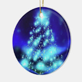 kerstpracht keramisch ornament (Links)