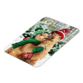 Kerstprairie Dogs Magneet (Linkerzijde)