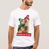 Kerstprairie Dogs T-shirt (Voorkant)