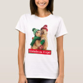 Kerstprairie Dogs T-shirt (Voorkant)