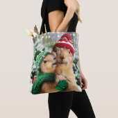 Kerstprairie Dogs Tote Bag (Dichtbij)