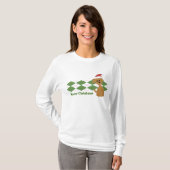 kerstpreppy Puppy T-shirt (Voorkant volledig)