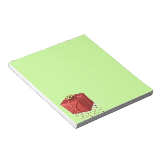 Kerstpresentatievloeistof Notitieblok (Schuin)