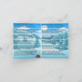 Kerstpresentator Feestdagen Kaart (Binnen)