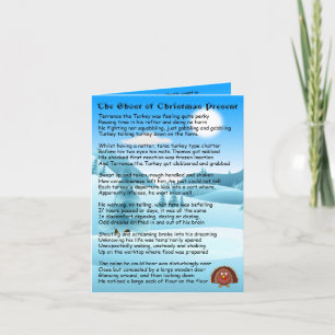 Kerstpresentator Feestdagen Kaart