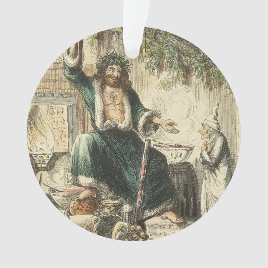 Kerstpresentator Ornament (voorkant)