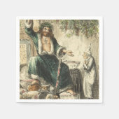 Kerstpresentator Servetten (Voorkant)