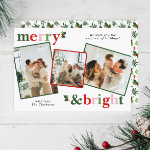 Kerstpret Familie Pret & Plezierig Feestdagenkaart