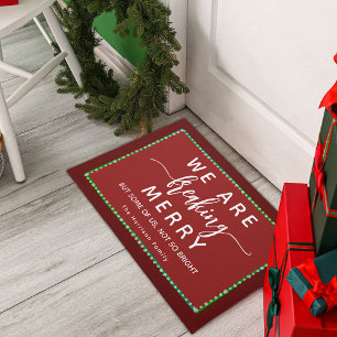Kerstpret Fun Grappig Deurmat