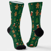 Kerstpret Fun met Gemberkoek Sokken (Gebogen)