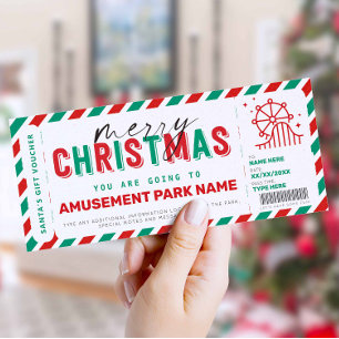 Kerstpretpark Theme Park Ticket Gift