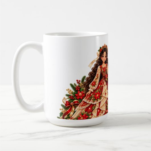 Kerstprinses! Koffiemok (Links)