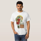 kerstprint t-shirt (Voorkant volledig)