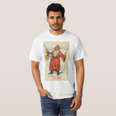 kerstprint t-shirt (Voorkant volledig)
