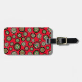 kerstprintplaten bagagelabel (Voorkant horizontaal)