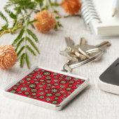 kerstprintplaten sleutelhanger (Zijkant)