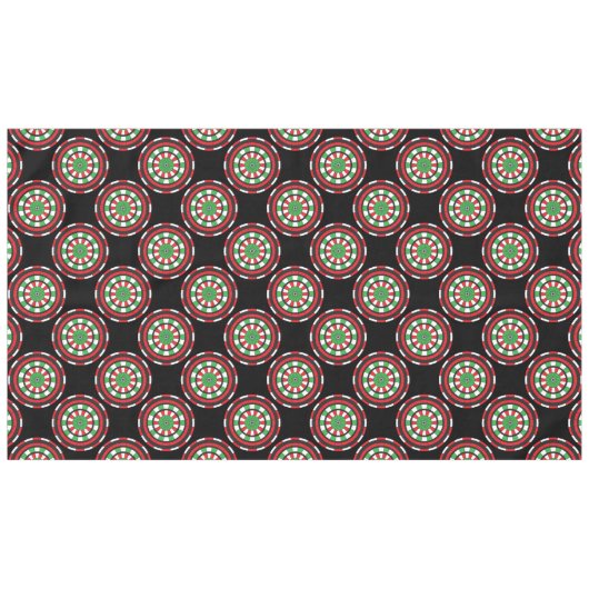 kerstprintplaten tafelkleed (Voorkant (Horizontaal))