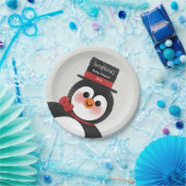 kerstprogramma's aangepast Baby shower aan het pin Papieren Bordje (Feest)